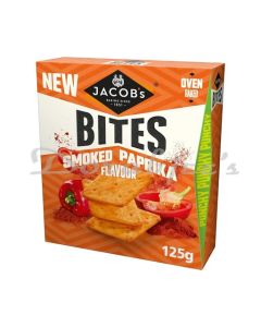 JACOBS BITES SMOKED PAPRIKA FLAVOR OVEN BAKED 125G