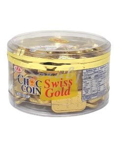 GOLD COIN CHOCOLATE SWISS GOLD 180 G