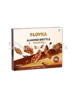 LOYKA ALMOND BRITTLE ASSORTED 8 PIECES