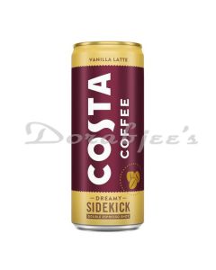 COSTA COFFEE VANILLA LATTE TIN 250ML