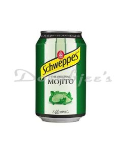 SCHWEPPES THE ORIGINAL MOJITO SOFT DRINK CAN 330 ML