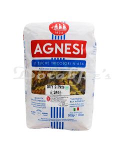 AGNESI PASTA ELICHE TRICOLOR 500G