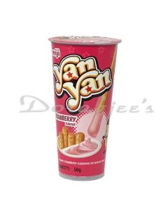 MEIJI YAN YAN SNACK STRAWBERRY CREAM DIP 57