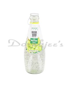 MATIG TIME WHITE GRAPE FLAVOR BASIL SEED DRINK 300ML