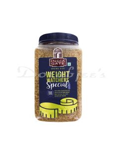 INDIA GATE BROWN BASMATI RICE JAR 1KG