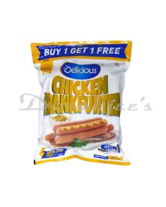 DELICIOUS FROZEN CHICKEN FRANKS 500G