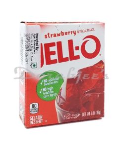 JELL O JELLY PUDDING STRAWBERRY 85 G