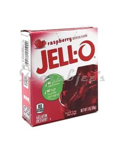 JELL O JELLY PUDDING RASPBERRY 85 G