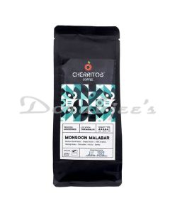 CHERRITOS FILTER COFFEE MONSOON MALABAR MEDIUM DARK ROAST ARABICA  ROASTED 250 G GROUND