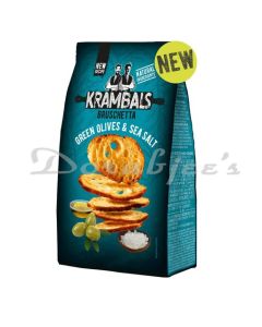 KRAMBALS GREEN OLIVE SEA SALT BRUSCHETTA 70 GM