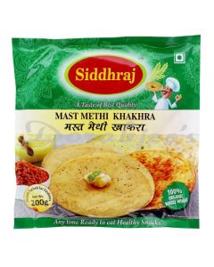 SIDDHRAJ METHI KHAKHRA 200G