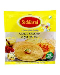 SIDDHRAJ GARLIC KHAKHRA 200G