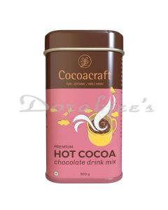 COCOACRAFT PREMIUM HOT COCOA DRINKING COOKING CHOCOLATE 300G