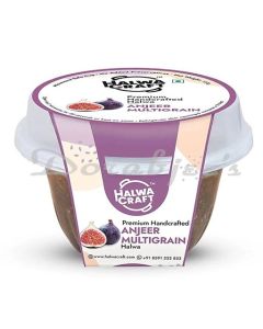 HALWA CRAFT ANJEER MULTIGRAIN HALWA  100G CUP  READY TO EAT  HALWA REINVENTED