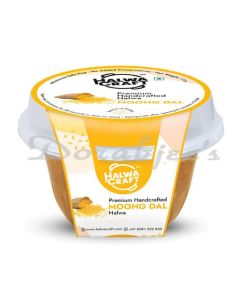 HALWA CRAFT MOONG DAL HALWA  100G CUP  READY TO EAT  TRADITIONAL INDIAN SWEET