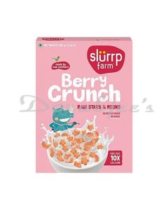 SLURRP FARM BERRY CRUNCH BREAKFAST CEREAL  RAGI STARS & MOONS HEALTHY MILLET 400G