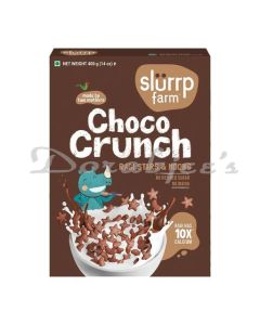 SLURRP FARM CHOCO CRUNCH BREAKFAST CEREAL  RAGI STARS & MOONS 400 G BOX