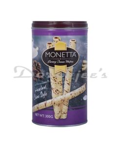 MONETTA CHOCOLATE CREAM WAFERS HAZELNUT 300G