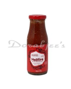 CHILLI PEPPER MADNESS HELLFIRE THE ULTIMATE HOT SAUCE 200G