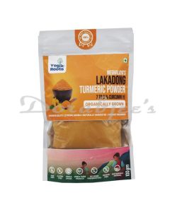 YOGIK ROOTS ORGANIC MEGHALAYAS LAKADONG TURMERIC POWDER 100G
