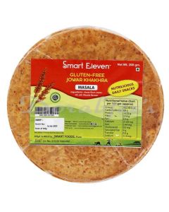 SMART ELEVEN GLUTEN FREE MILLET KHAKHRA 200G   JOWAR MASALA