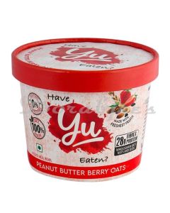 YU READY TO COOK PEANUT BUTTER BERRY INSTANT OAT BOWL 60G