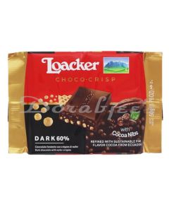 LOCAKER CHOCOLATE WAFER BAR  CRISP DARK  50G