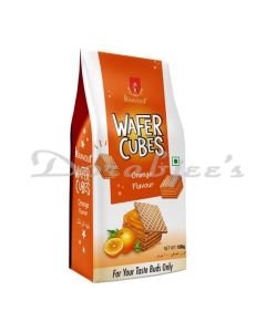 KRAVOUR WAFER CUBE BISCUITS ORANGE FLAVOR 100G