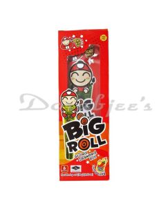 TAO KAE NOI GRILLED SEAWEED SNACK BIG ROLL 3G X 6PCS  SPICY FLAVOR