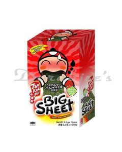 TAO KAE NOI CRISPY SEAWEED NORI SNACK BIG SHEET 32G X 12PACK  JAPANESE FLAVOR