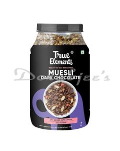 TRUE ELEMENTS DARK CHOCOLATE MUESLI 1000G