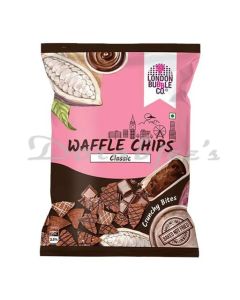 LONDON BUBBLE CO  CLASSIC CHOCOLATE WAFFLE CHIPS 35G