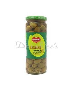 DEL MONTE ST GREEN OLIVES 450G
