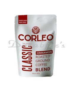 CORLEO CINNAMON FINE GRIND DARK ROAST ARABICA GROUND COFFEE  AEROPRESS ESPRESSO HOT BREW100G