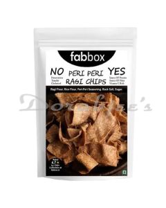 QUALINUT GOURMET SNACKS  RAGI CRISPIES PERI PERI  IMPROVES BONE DENSITY  100G