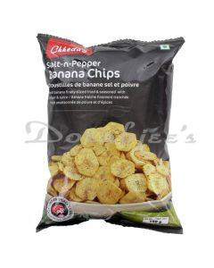 CHHEDA FARSAN SALT AND PEPPER BANANA CHIPS 170G