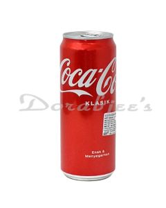 COCA COLA COKE  SOFT DRINK CAN 330ML IMP