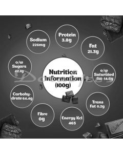 CADBURYS CHOCOLATE CHOCO BAKES CHOCO CHIOP 6X19G 114G