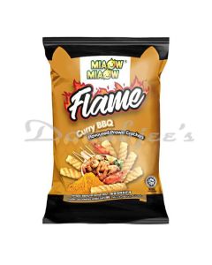 MIAOW MIAOW CHIPS CURRY BBQ PRAWN 60G
