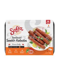 SAFFA FROZEN BUFFALO TANDOORI SEEK KEBAB 220G