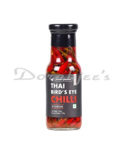 URBAN PLATTER EXTRA SPICY THAI BIRD'S EYE CHILLI IN VINEGAR 200 GRAMS