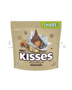 HERSHEYS KISSES MILK CHOCOLATE WITH ALMONDS 283G