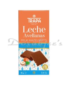 TRAPA MILK HAZELNUT CHOCOLATE 95 G