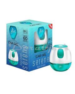 LIA CAR DASH BOARD POLISH GEL 45GS  AQUA DREAM