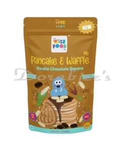 THE WISE FOOD CO  CHOCOLATE BANANA PANCAKE & WAFFLE MIX REAL FRUIT  NO MAIDA  200G
