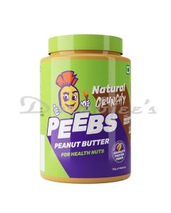 PEEBS NATURAL PEANUT BUTTER  CRUNCHY 1000G