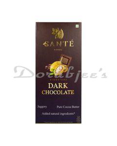 SANTE FOODS JAGGERY DARK CHOCOLATE 50G