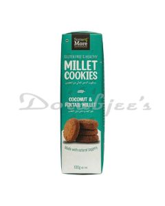 SOME MORE GLUTEN FREE COCONUT AND FOXTAIL MILLET COOKIES 100 G