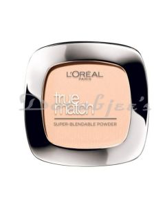 LOREAL TRUE MATCH SUPER BLENDABLE POWDER  FINE SOFT & LIGHTWEIGHT FORMULA 9 G BEIGE N4