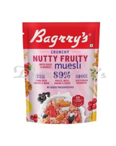 BAGGRYS BUTTY FRUITY WITH SEEDS BERRIES MUESLI 425G